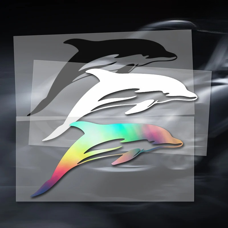 Interior Design Mood Board - Car stickers, vinyl stickers, dolphin girl