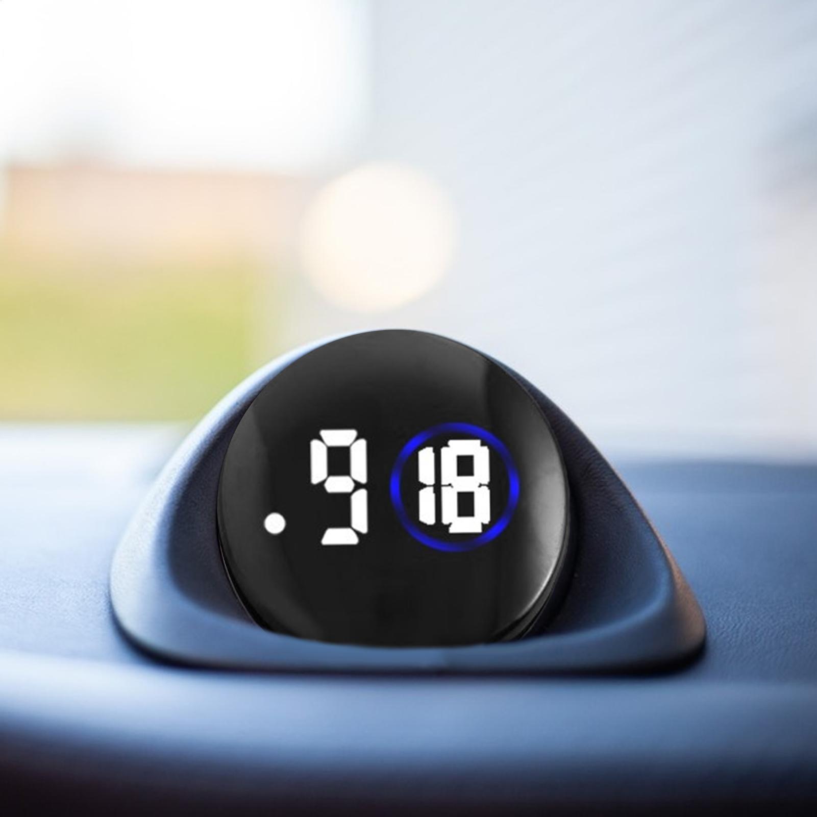 Interior Design Concept - Waterproof Small Digital LED Dash Clock