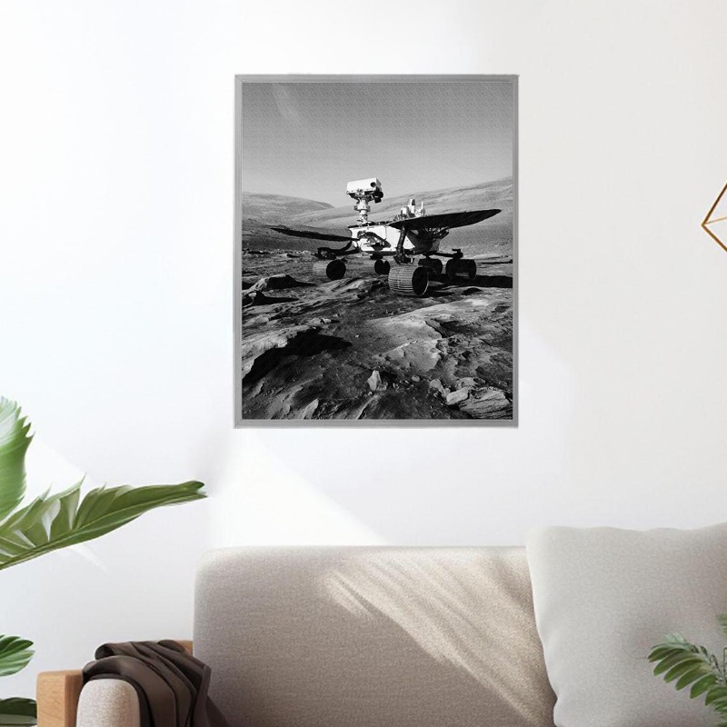 NASA Retro Space Canvas Print  - Interior Design Room reseña y precio