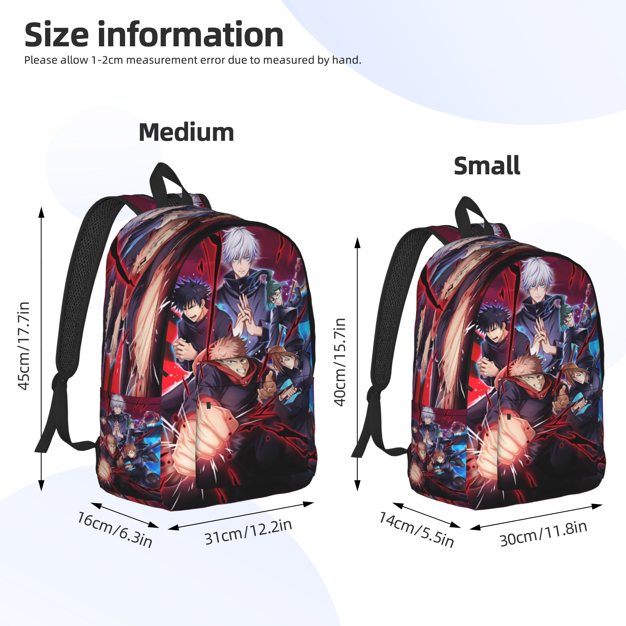 J-Jujutsu Kaisens Backpack  Un - Interior Design University In China reseña y precio