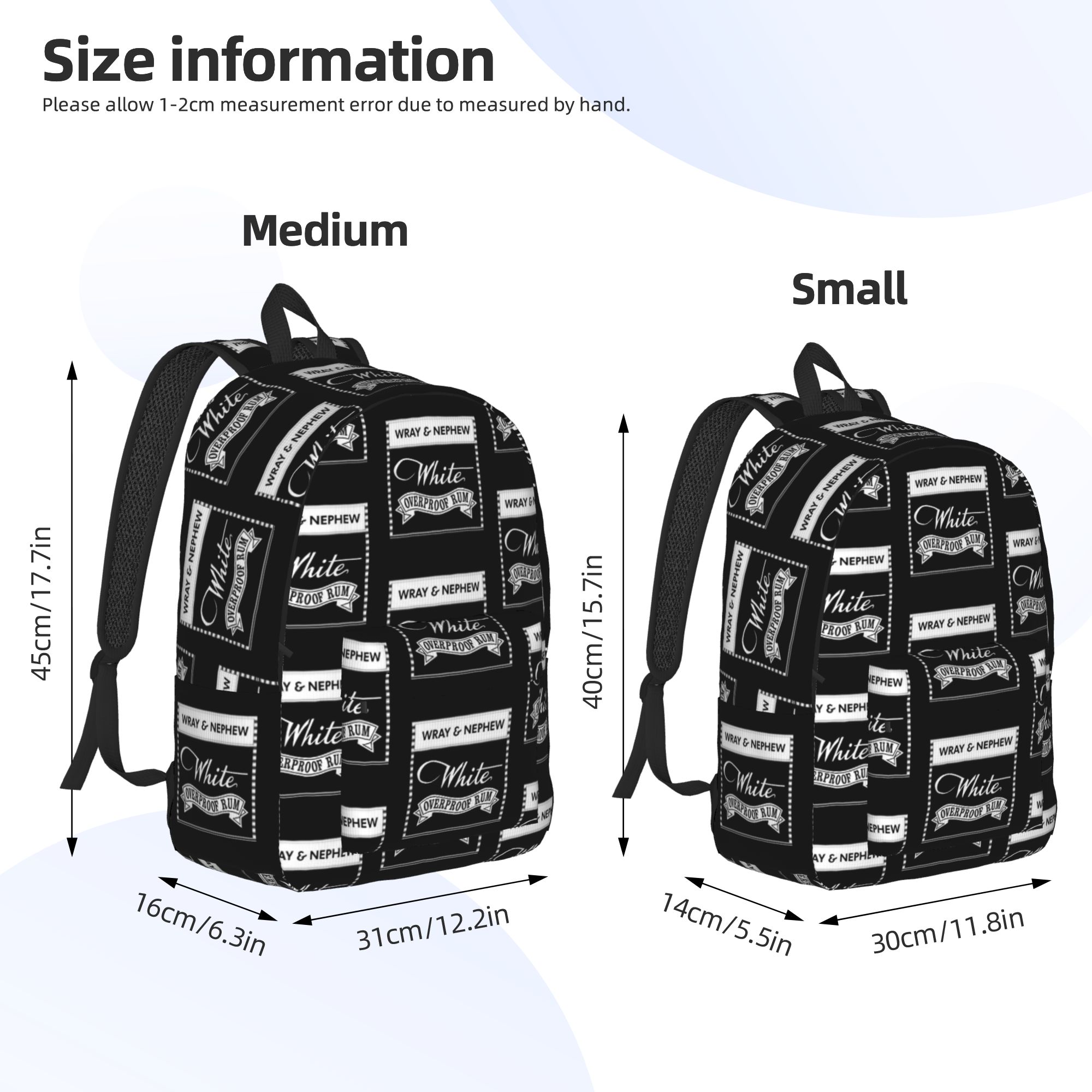 Wray And Nephew Backpack Unise - Interior Design University In China reseña y precio