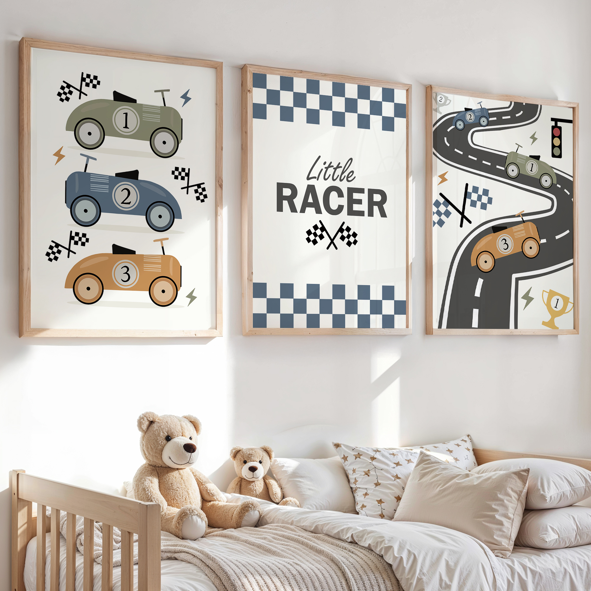 3pcs Minimalist,Cartoon Car Ra - Interior Design Room reseña y precio