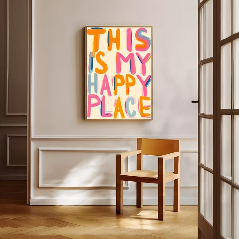 Modern This Is My Happy Place  - Interior Design Room reseña y precio