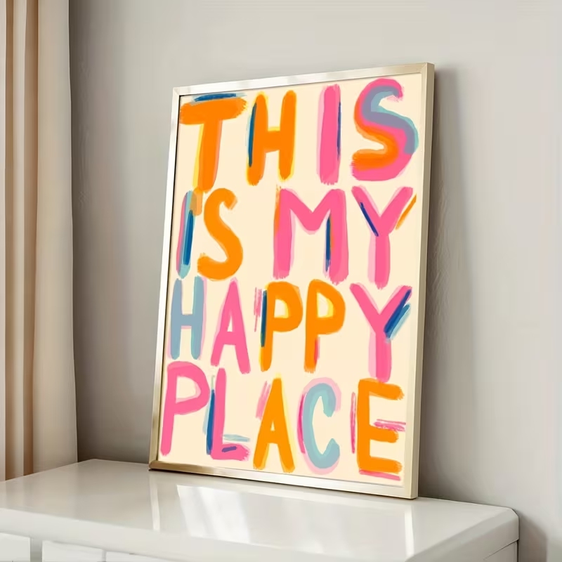 Modern This Is My Happy Place  - Interior Design Room reseña y precio