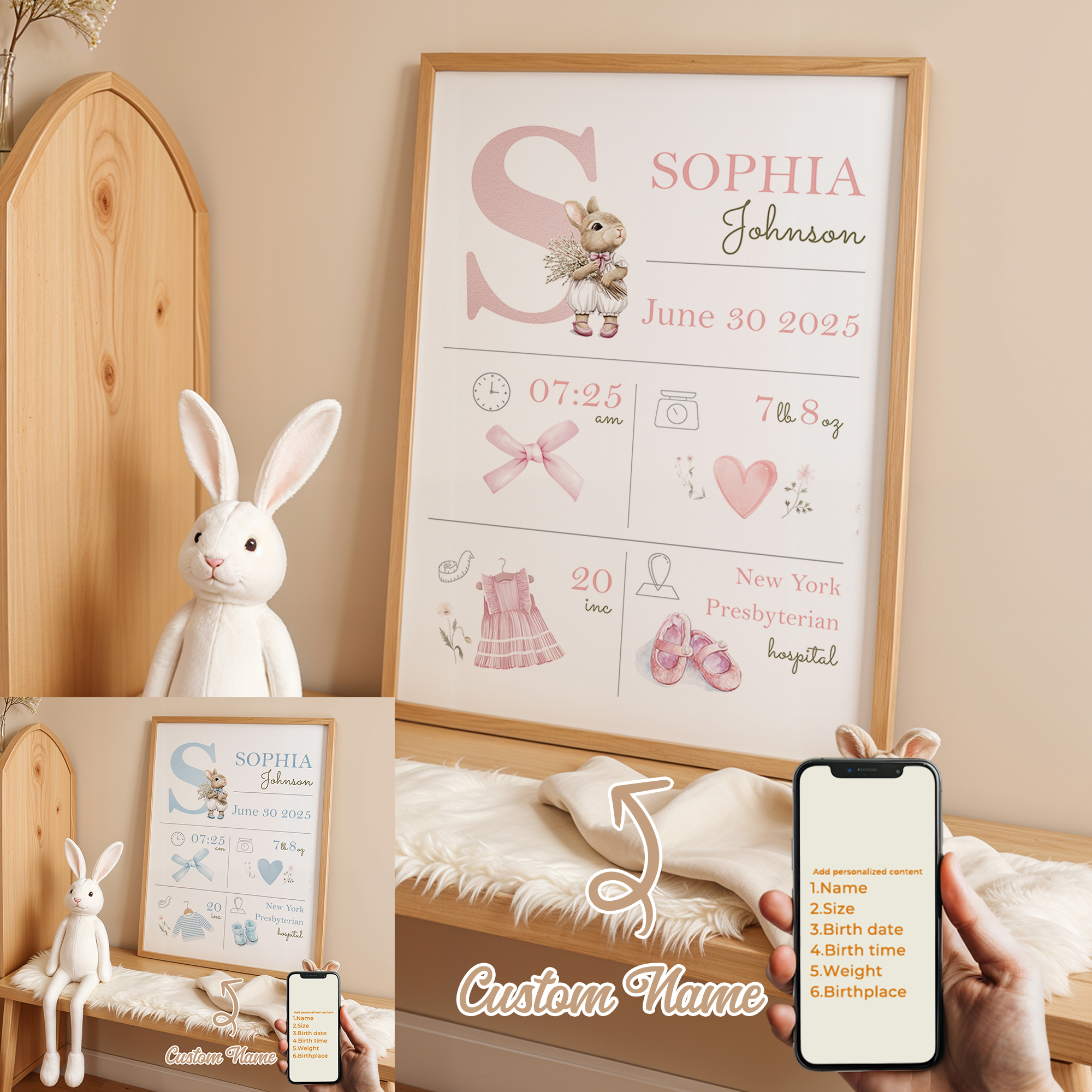 Personalized Custom Name Carto - Interior Design Room reseña y precio