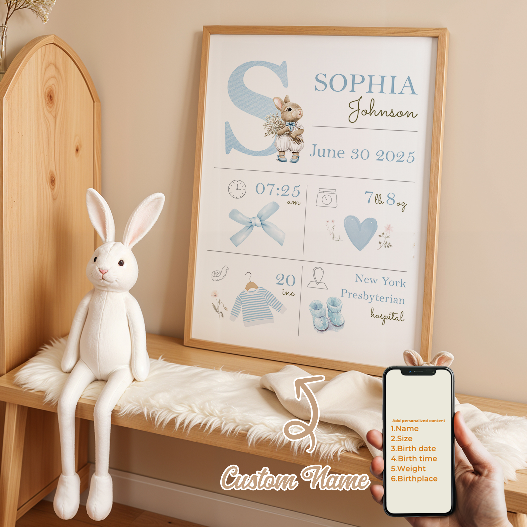 Personalized Custom Name Carto - Interior Design Room reseña y precio