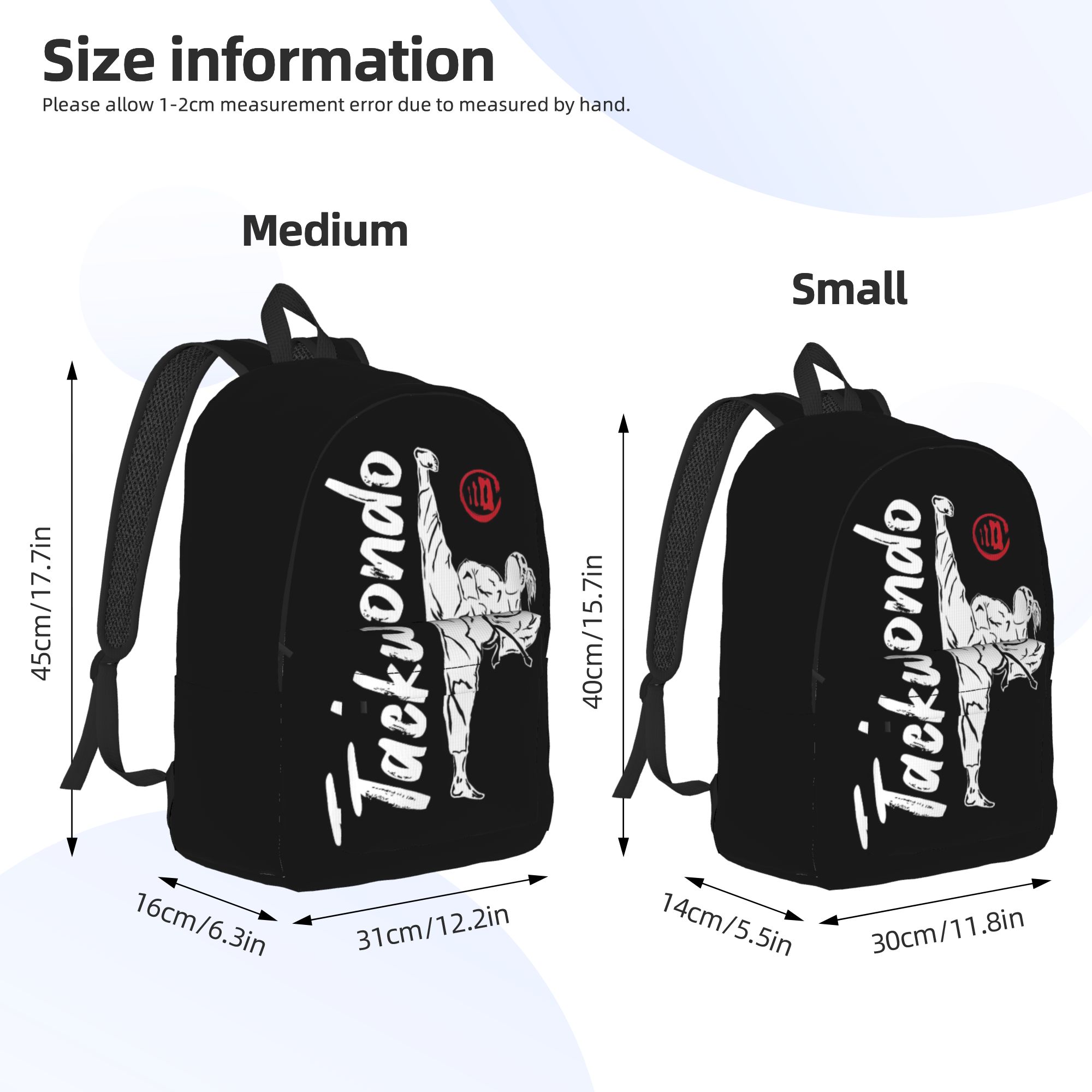 Taekwondo lovers Backpack  Str - Interior Design University In China reseña y precio
