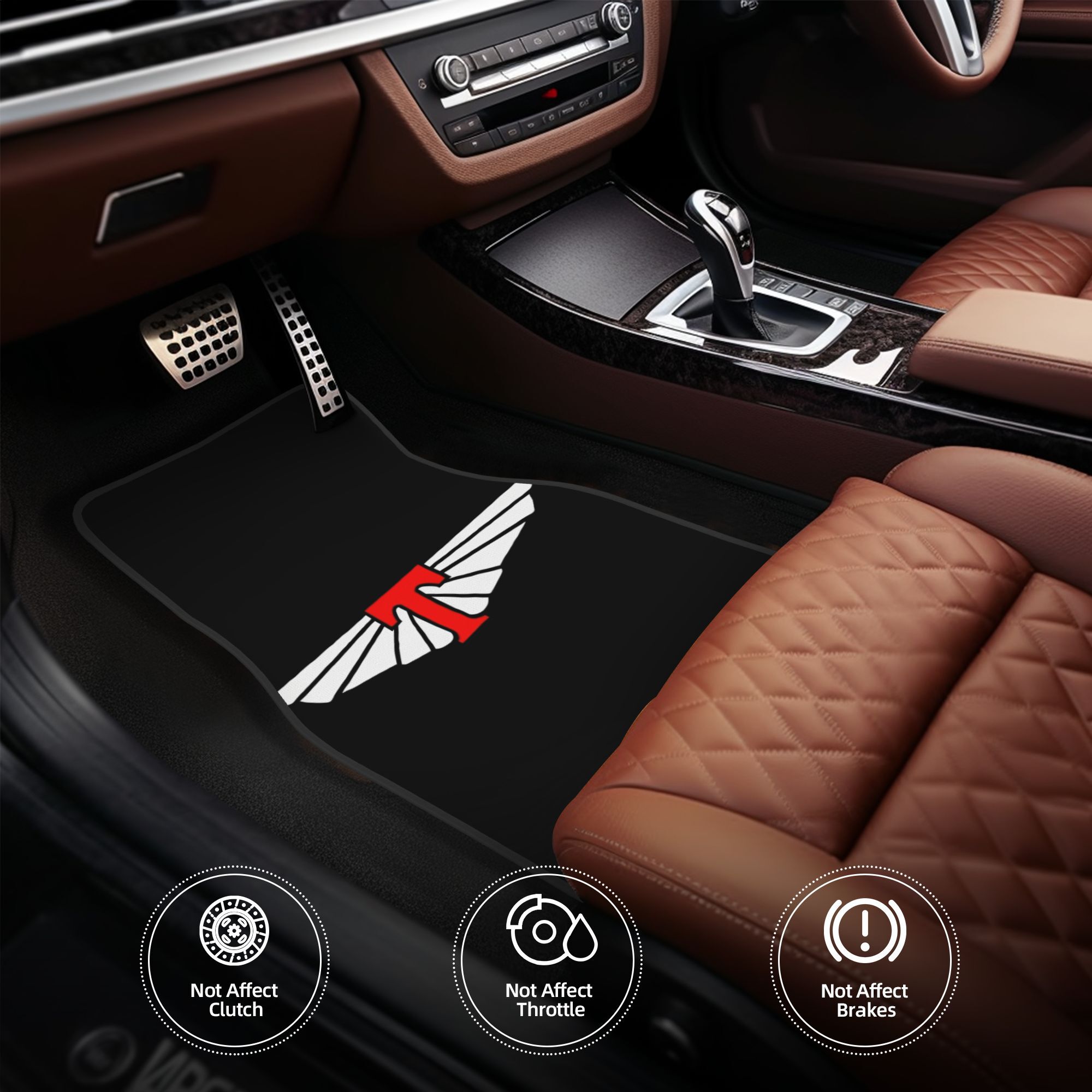 4pcs Tickford Logo Car Floor M - Interior Design Concept reseña y precio