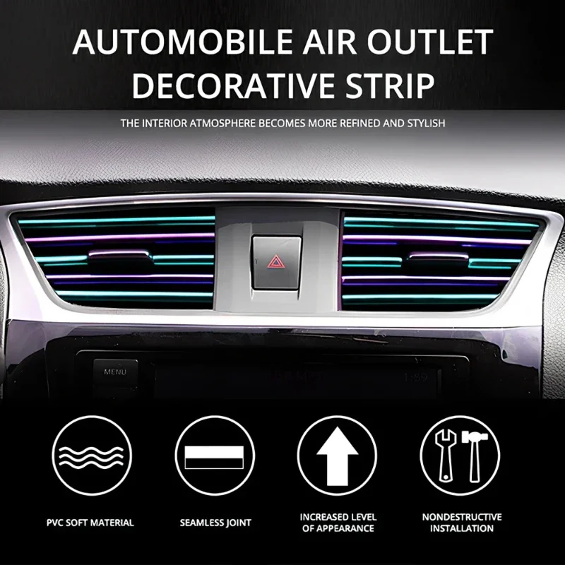 ​​PVC Car Vent Grille Cover -  - Interior Design Concept reseña y precio
