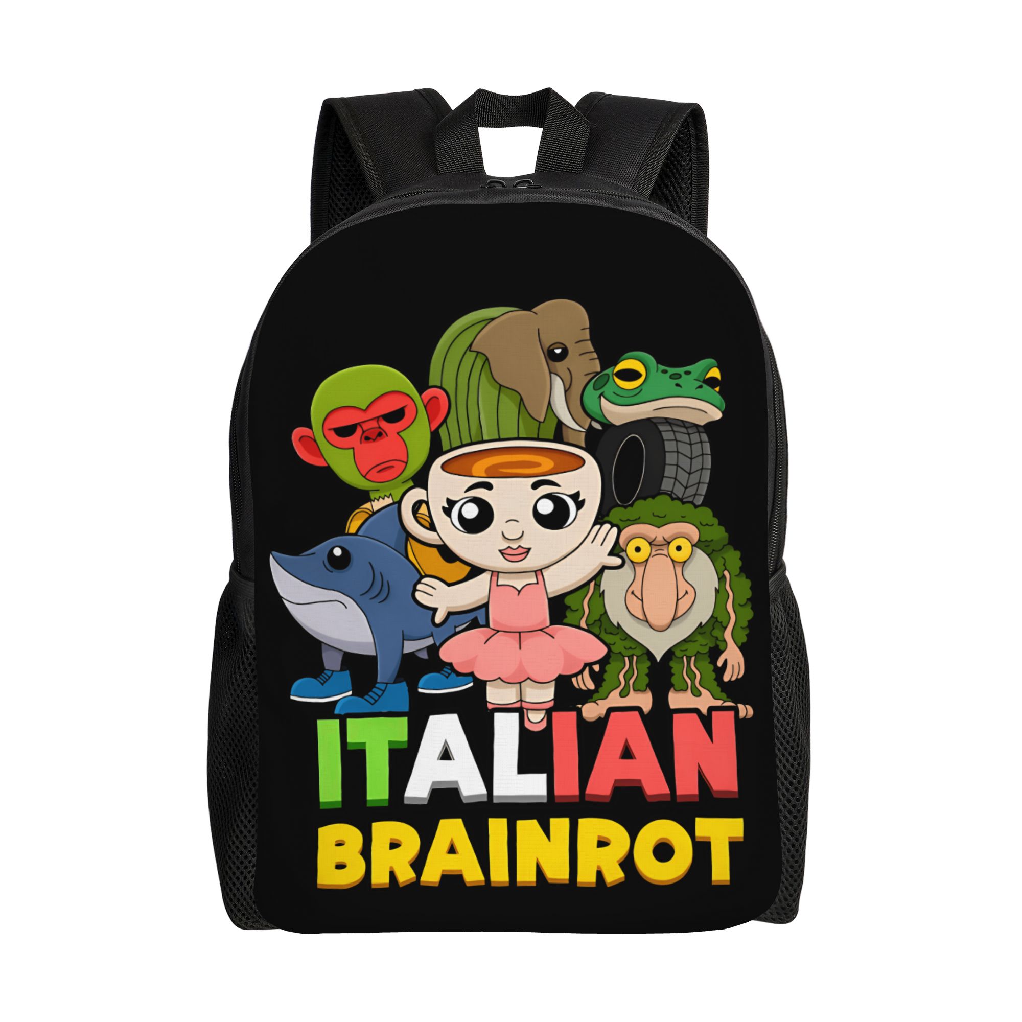Italian Brainrot Backpack  Lei - Interior Design University In China reseña y precio