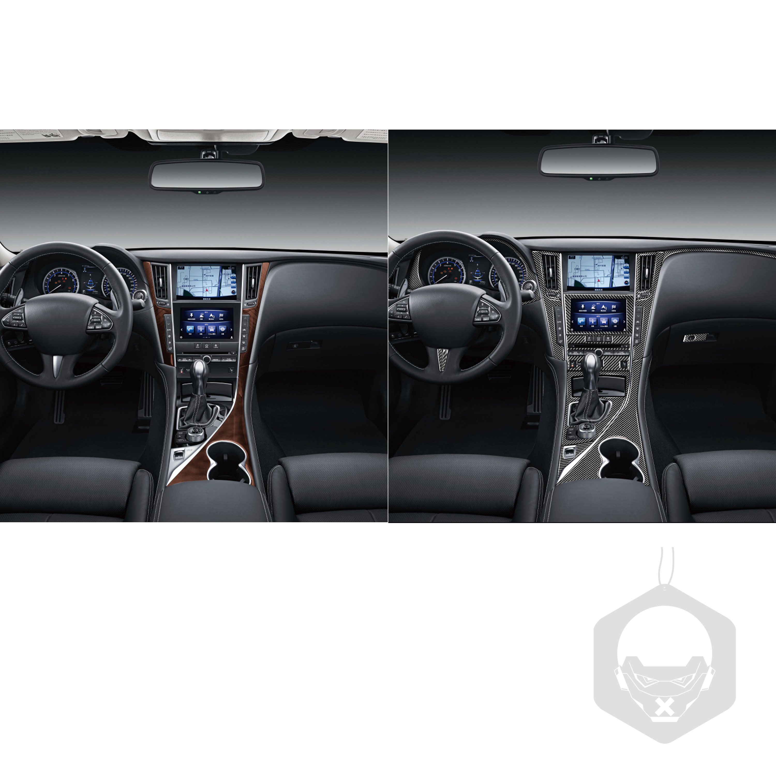 For Infiniti Q50 2014-2020 Acc - Interior Design Mood Board reseña y precio