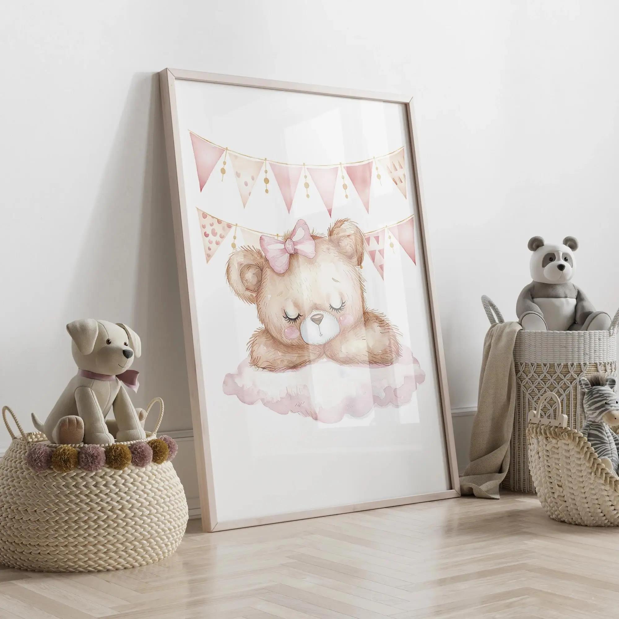 Pink Dream Bear Carousel Tent  - Interior Design Room reseña y precio