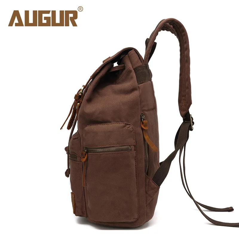 Retro Canvas Backpack for Men  - Interior Design University In China reseña y precio