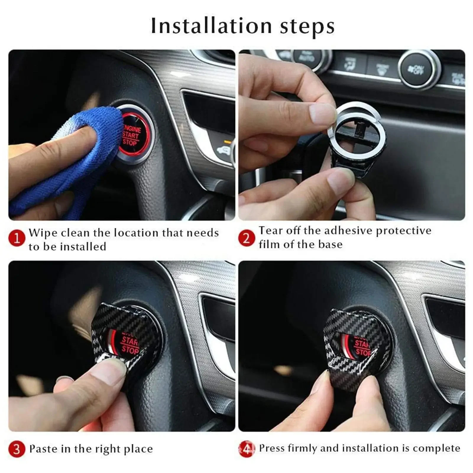 New 1PC Car Engine One-Key Sta - Interior Design Concept reseña y precio