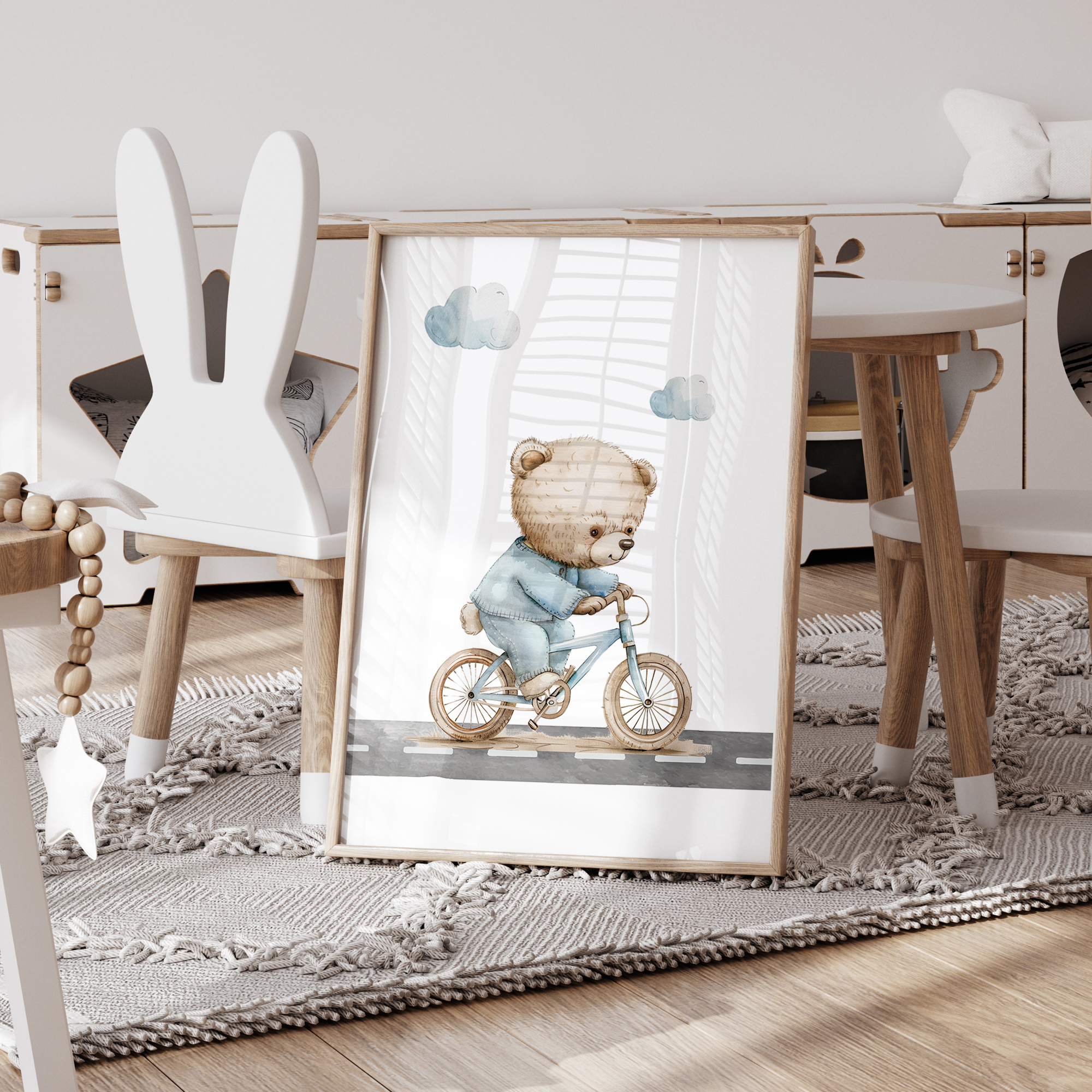 3pcs Personalized Name Blue Be - Interior Design Room reseña y precio