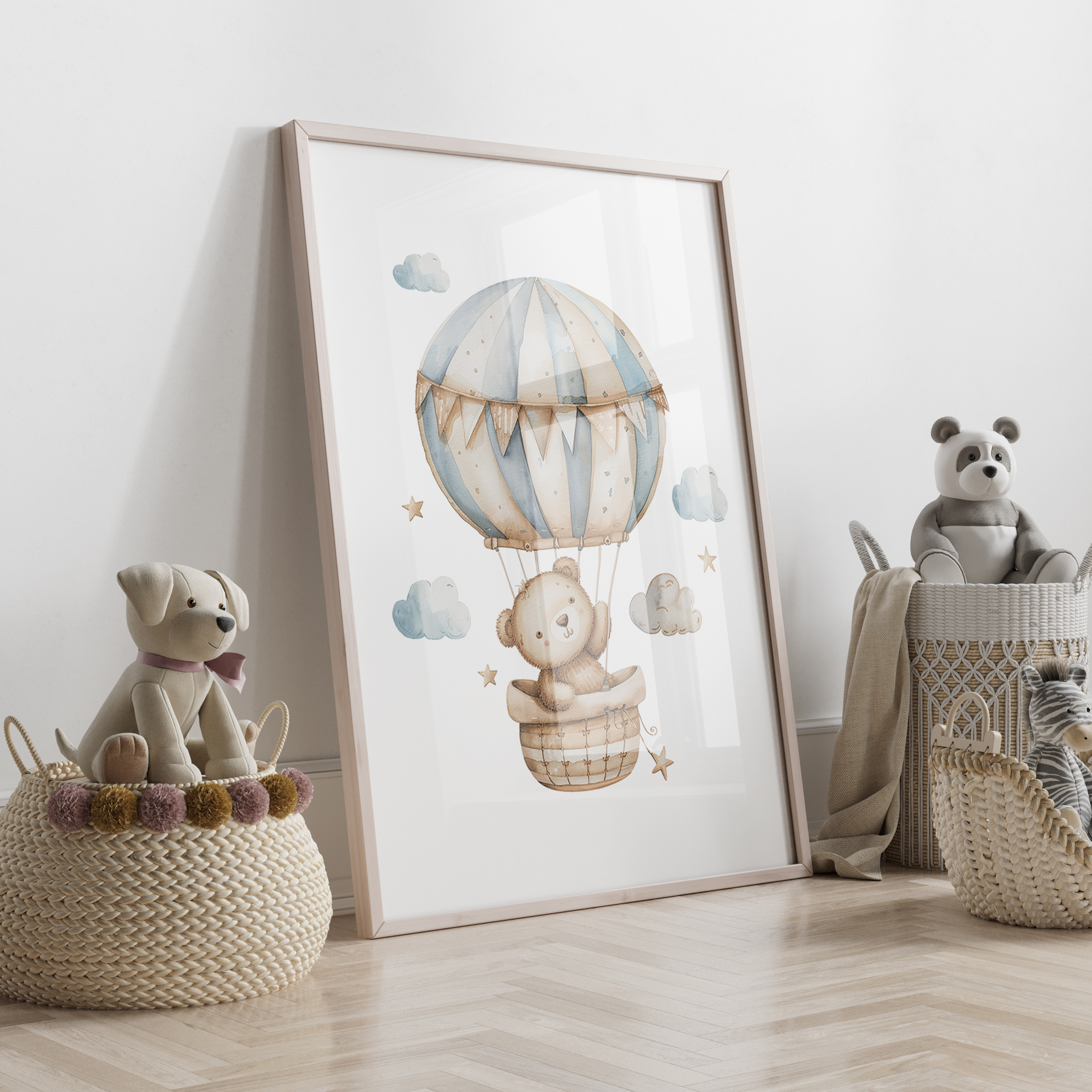 3pcs Personalized Name Blue Be - Interior Design Room reseña y precio