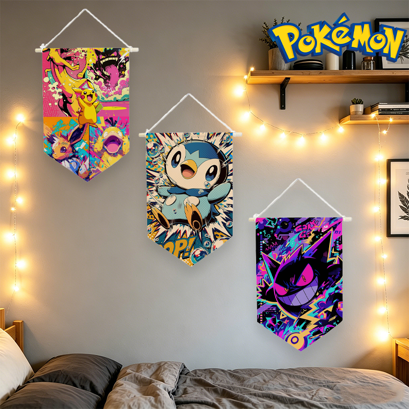 Pokemons Hanging Cloth Anime P - Interior Design Room reseña y precio