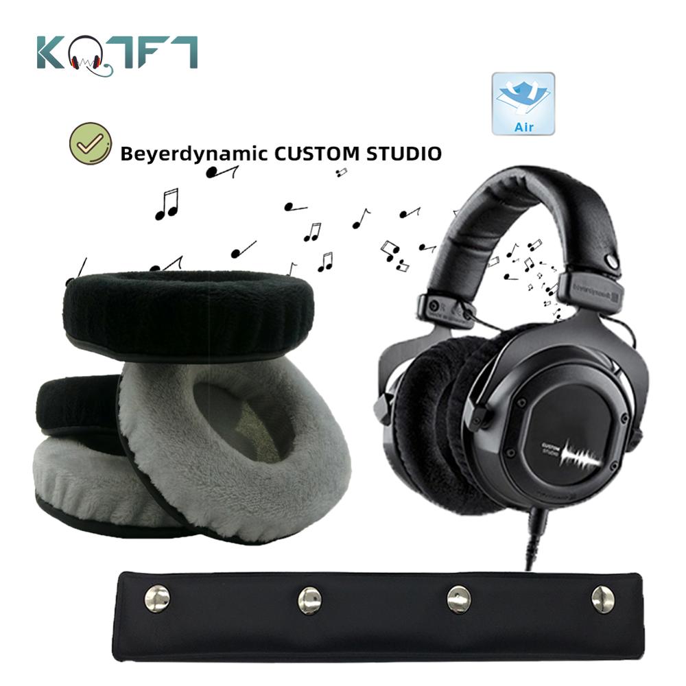 KQTFT Velvet Replacement EarPa - Velvet Cushion Cover reseña y precio