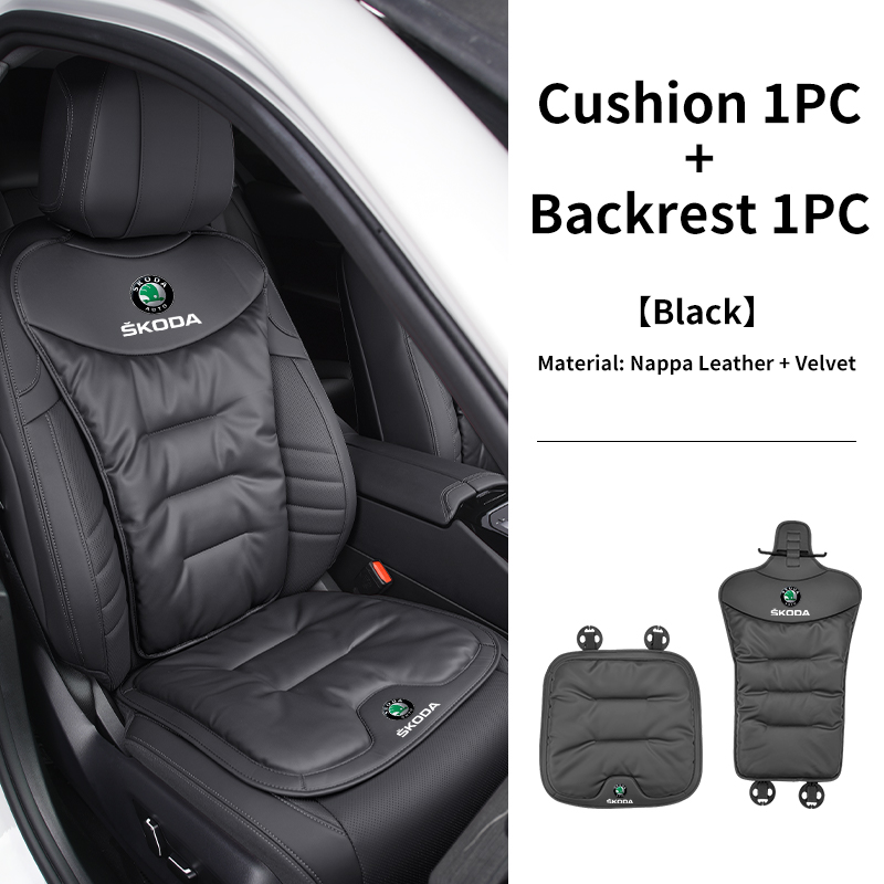 Car Seat Velvet Cushion Leathe - Velvet Cushion Cover reseña y precio