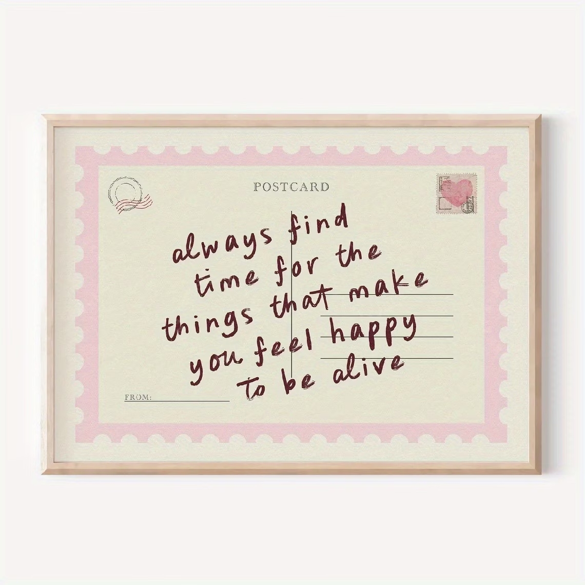 Retro Postcards That Encourage - Interior Design Room reseña y precio