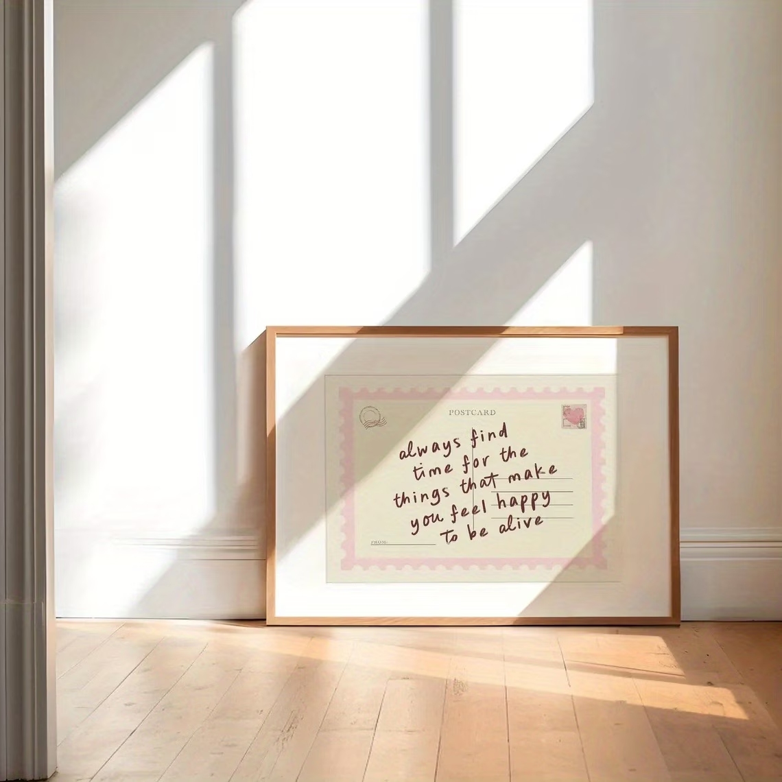 Retro Postcards That Encourage - Interior Design Room reseña y precio