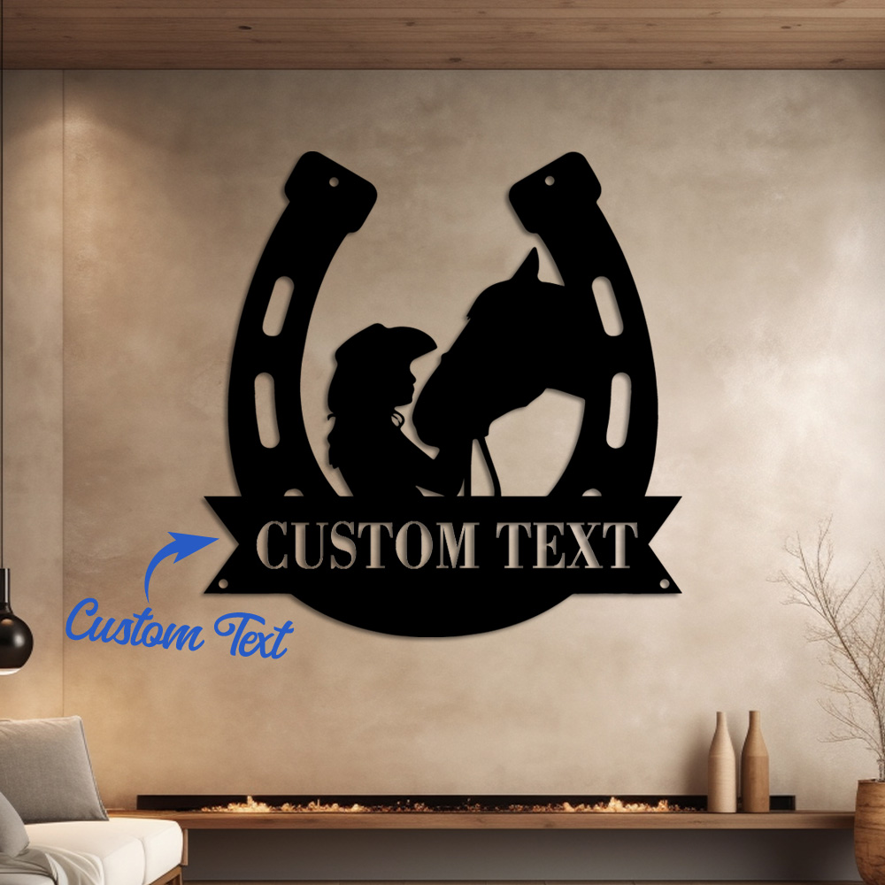 1pc Fashion Customized Horsesh - Interior Design Room reseña y precio