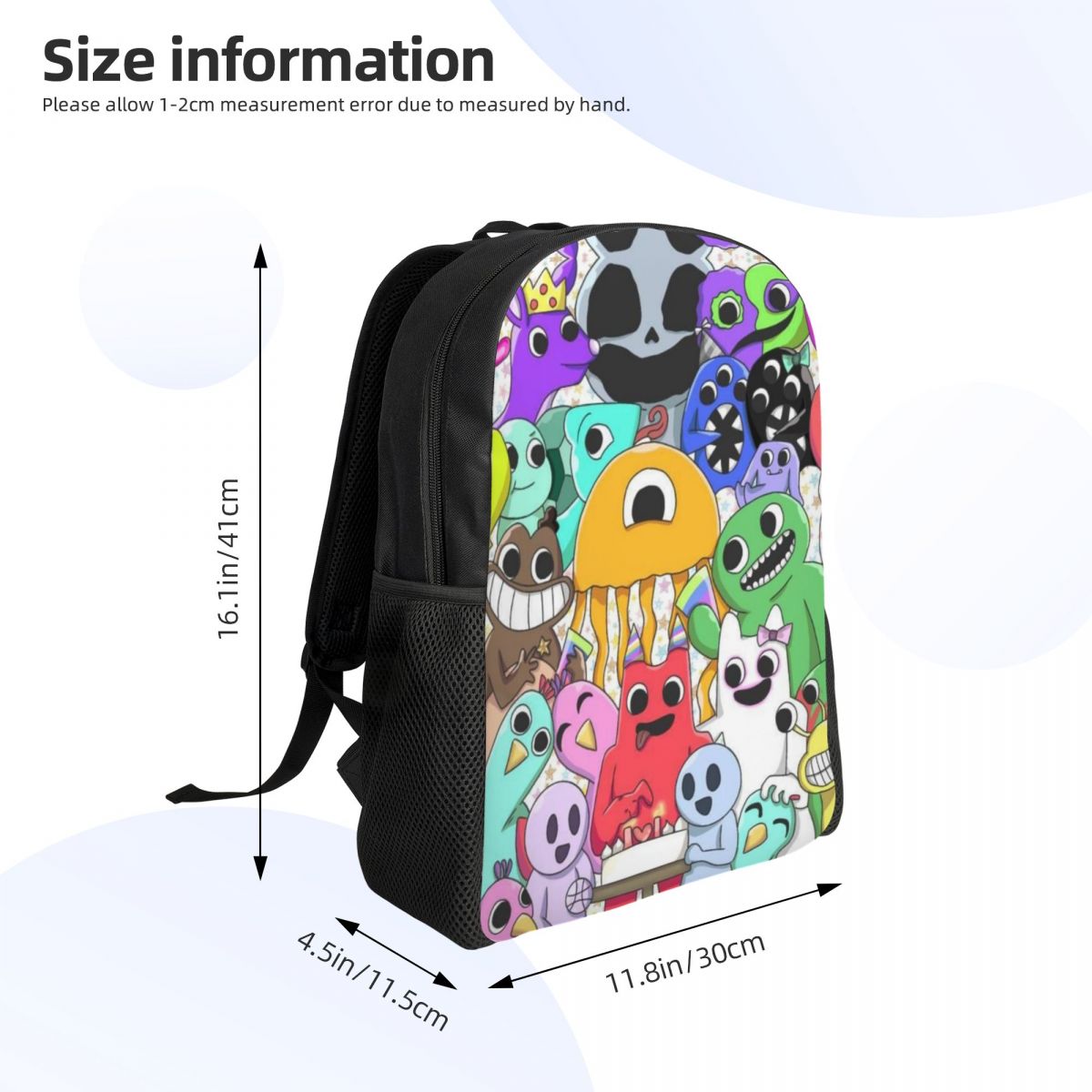 Rainbowed Cartoon Friends Back - Interior Design University In China reseña y precio