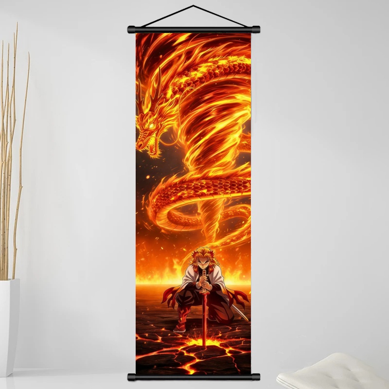 Demon Slayer Kyojuro Rengoku H - Interior Design Room reseña y precio