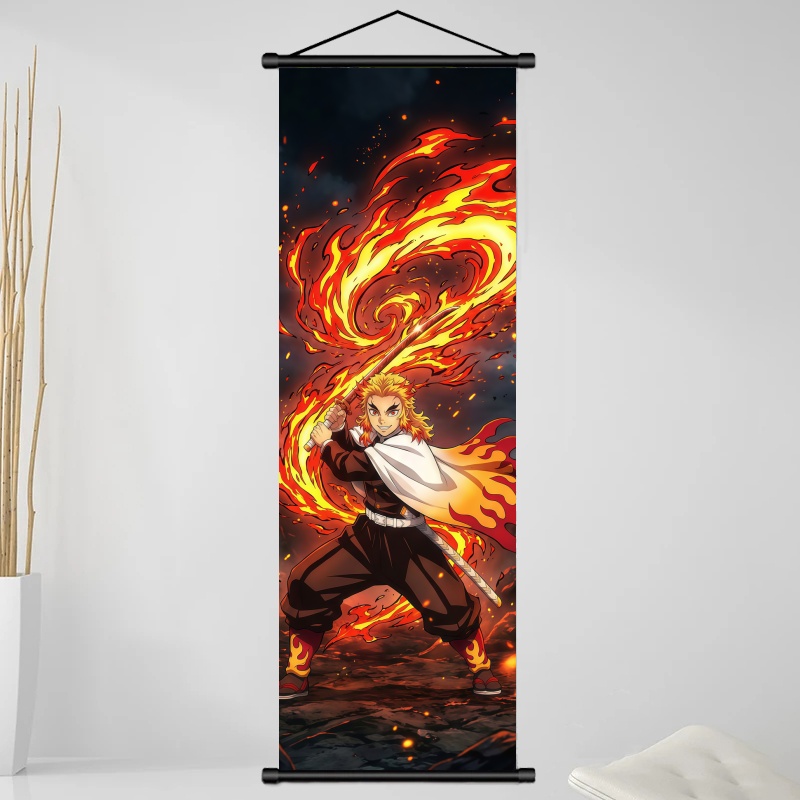 Demon Slayer Kyojuro Rengoku H - Interior Design Room reseña y precio