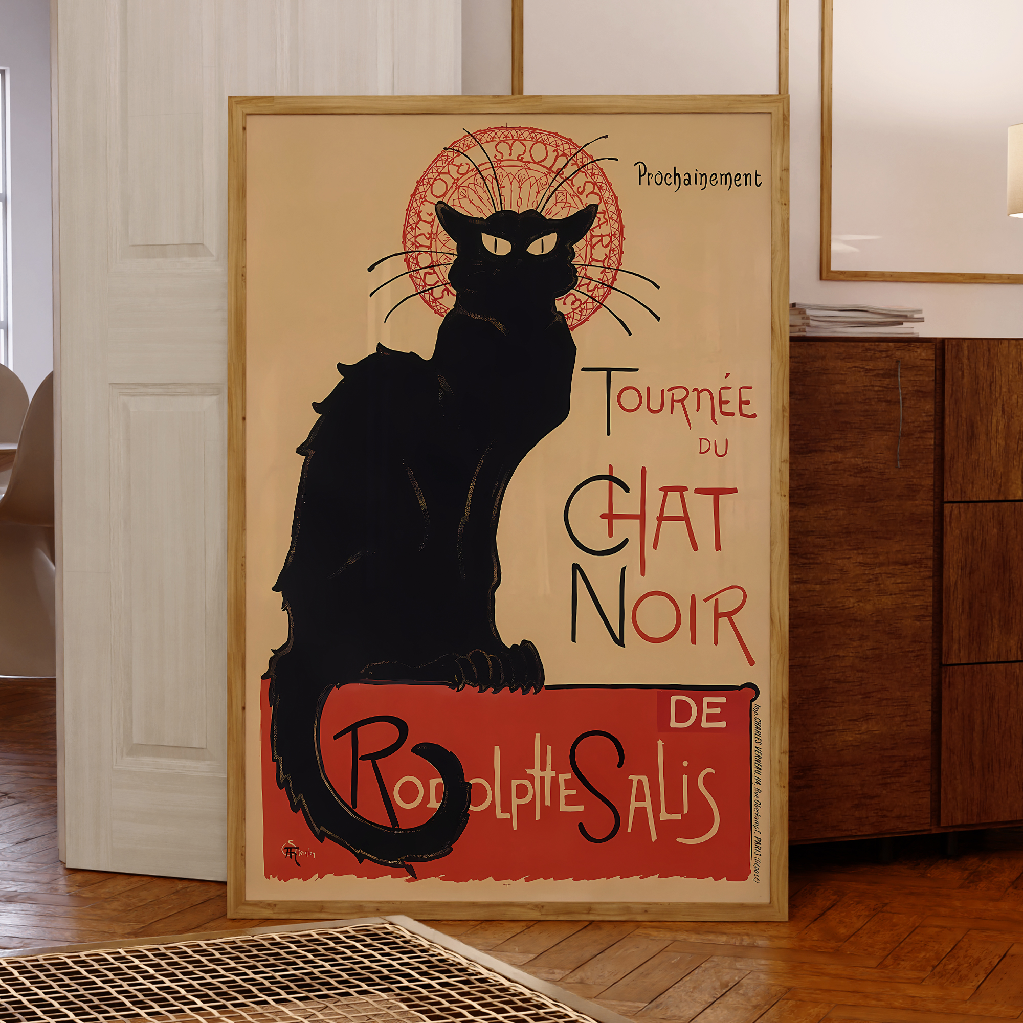 Modern Chat Noir - Black Cat V - Interior Design Room reseña y precio