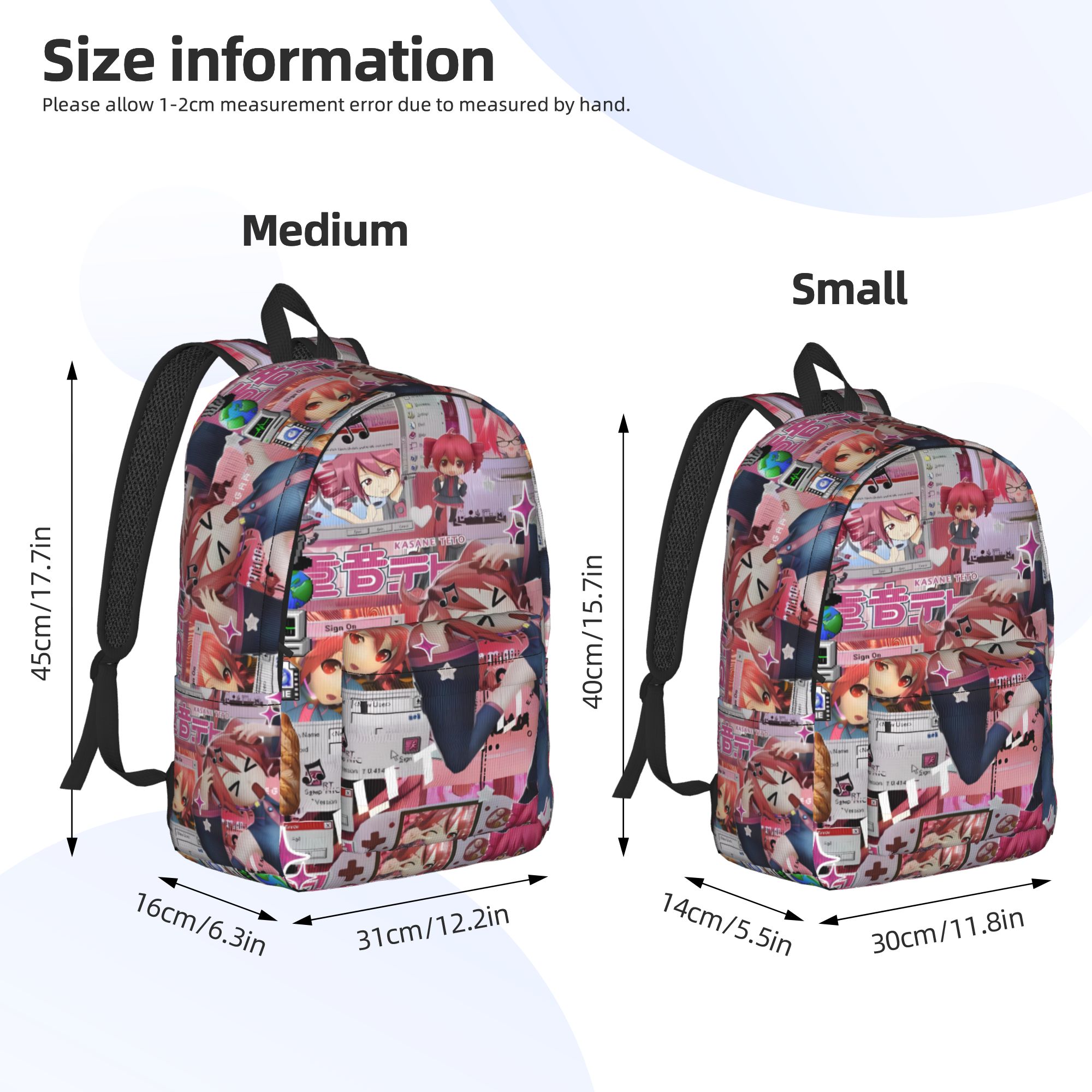 Kasane Teto Backpack Unisex  B - Interior Design University In China reseña y precio