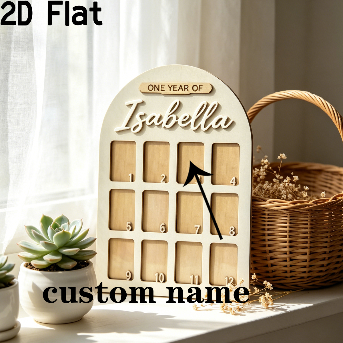 1Pc Custom Photo Record Board  - Interior Design Room reseña y precio