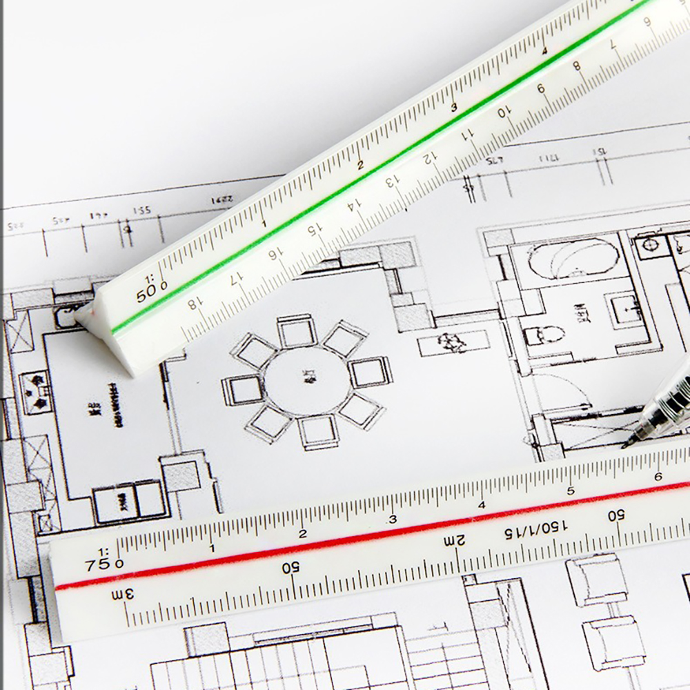 Triangular scale 30cm, interio - Interior Designer reseña y precio