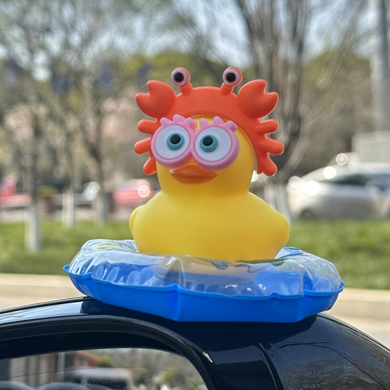 1pc Cute Duck Design Car Acces - Interior Design Concept reseña y precio