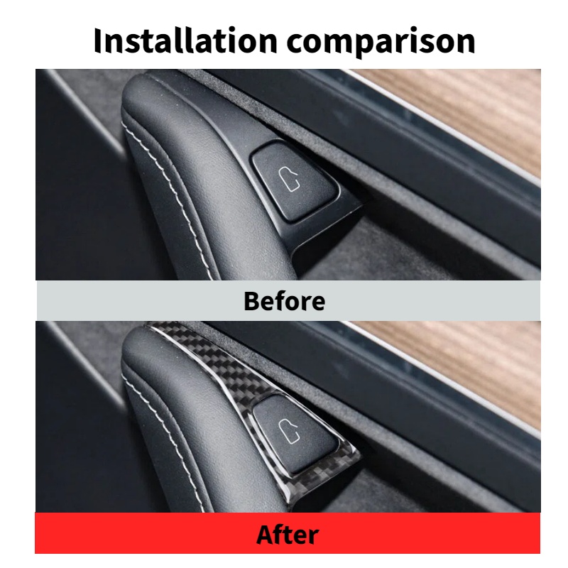 Real Carbon Fiber Door Window  - Interior Design Mood Board reseña y precio