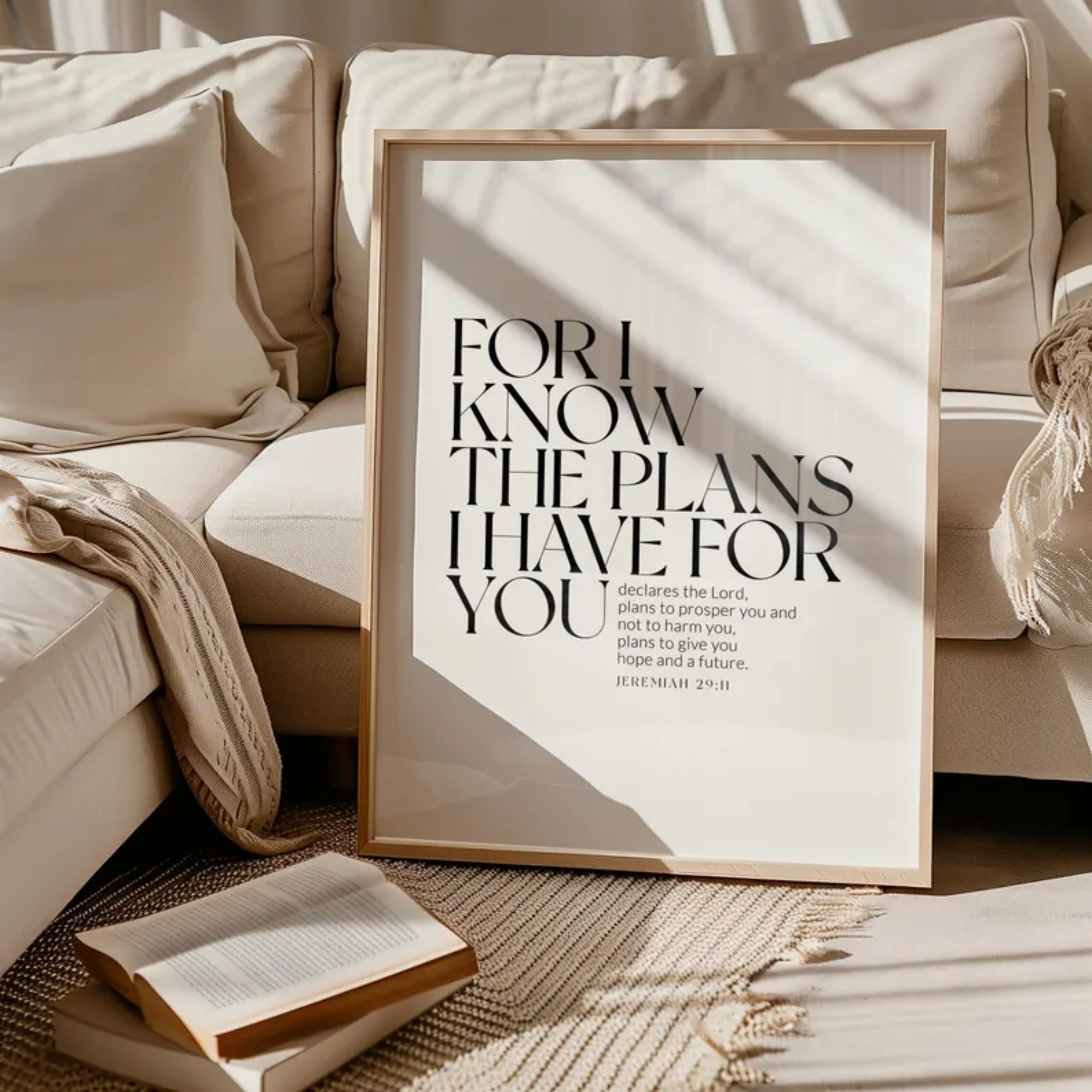 Bible Jeremiah 29:11Christian  - Interior Design Room reseña y precio