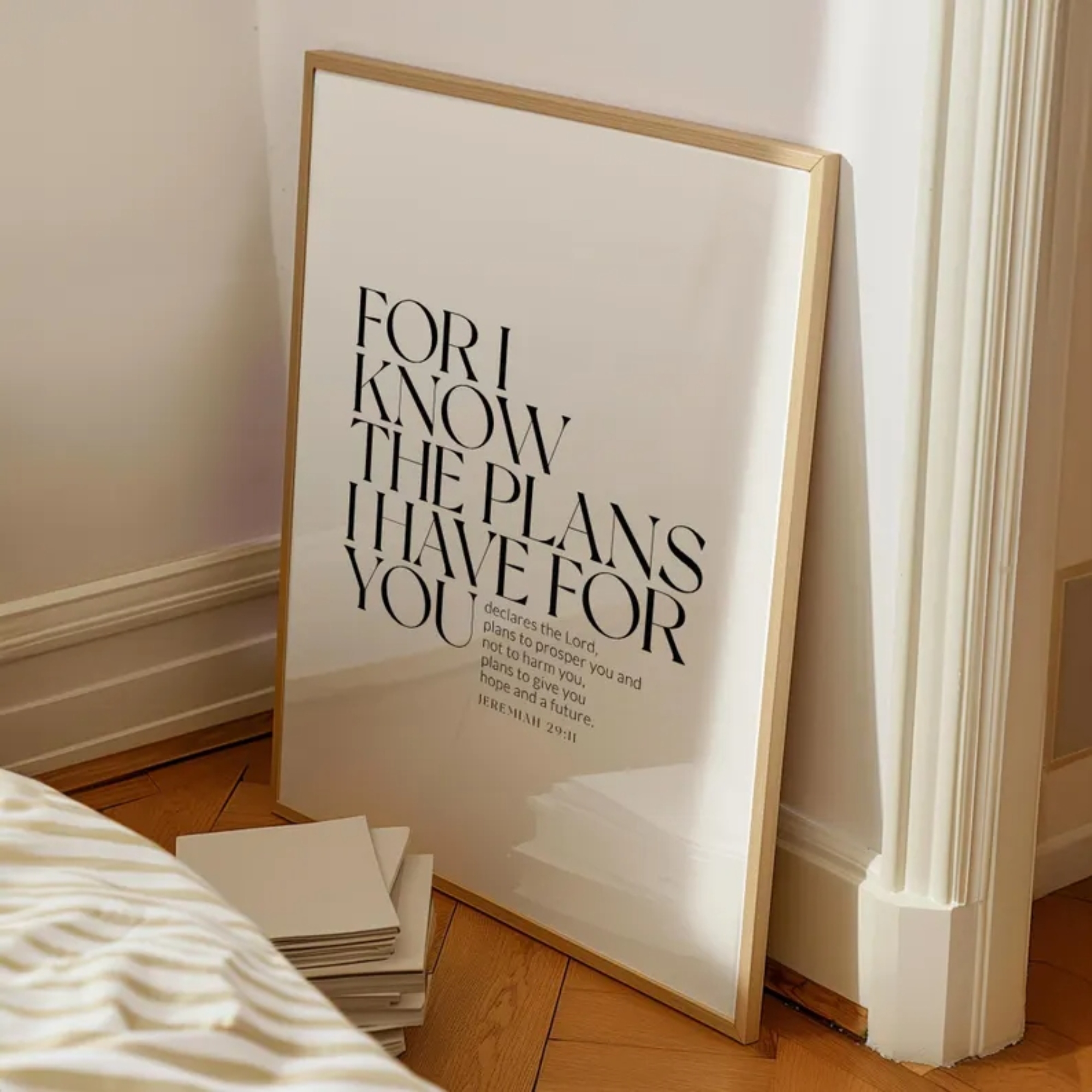 Bible Jeremiah 29:11Christian  - Interior Design Room reseña y precio