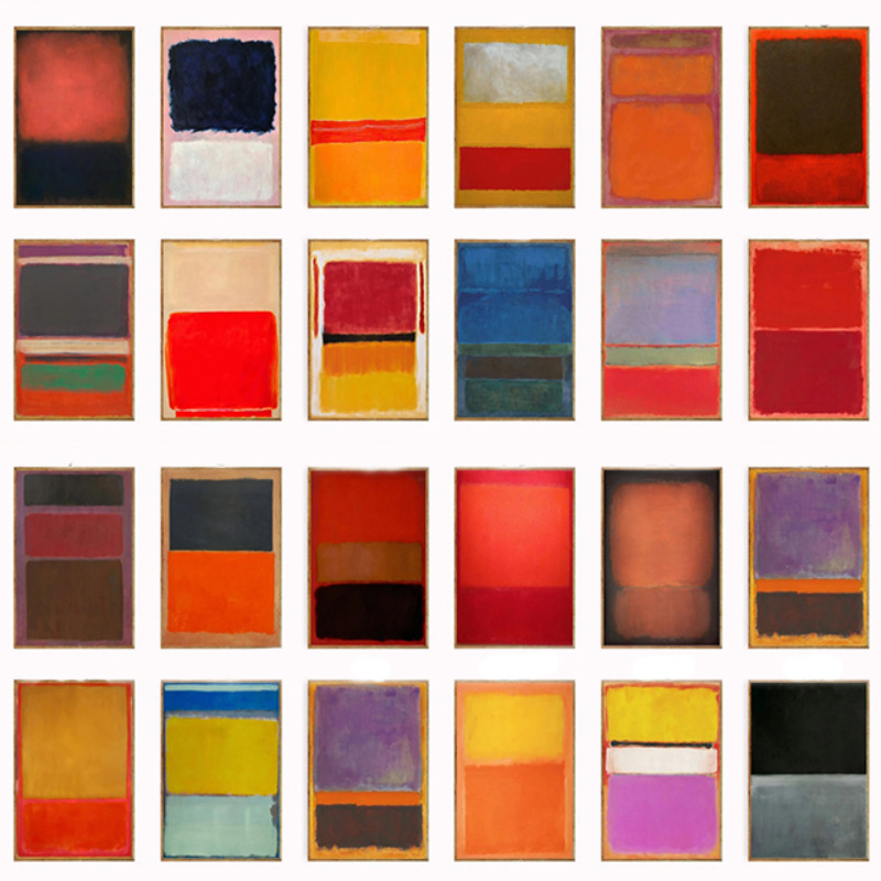 Wall Decor, Mark Rothko Poster - Interior Designer reseña y precio