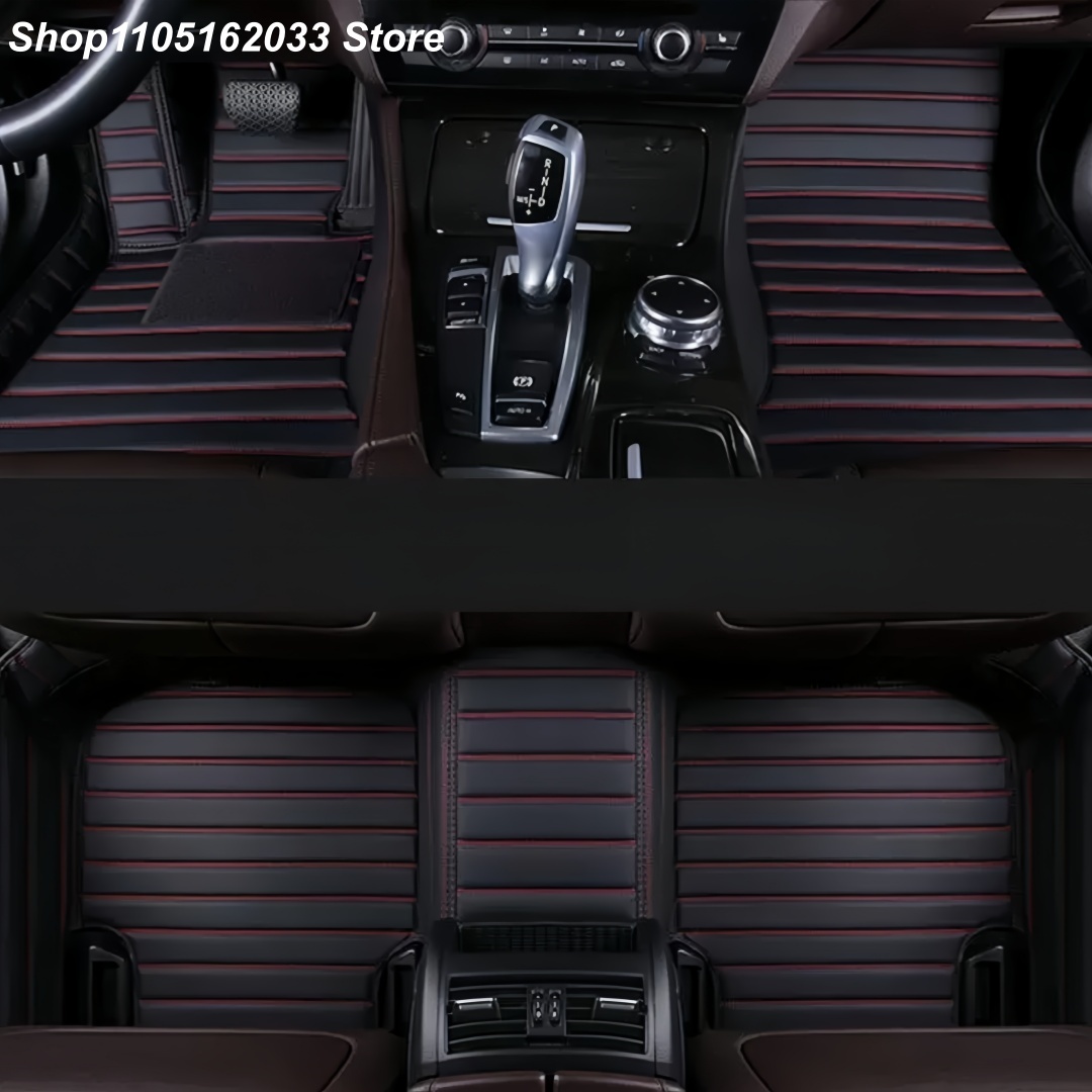 Custom Leather Car Floor Mats  - Interior Design Concept reseña y precio