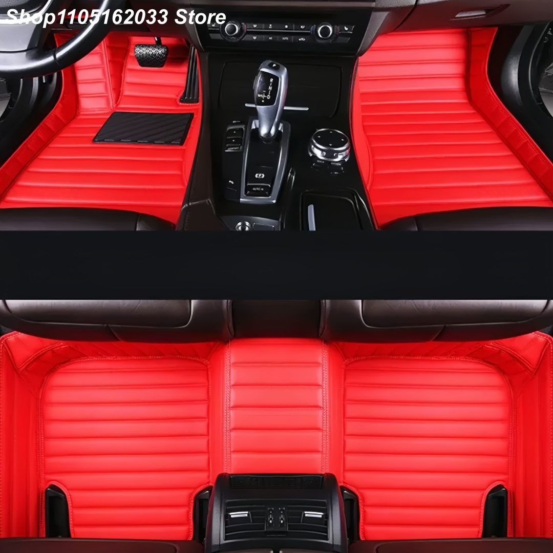 Custom Leather Car Floor Mats  - Interior Design Concept reseña y precio