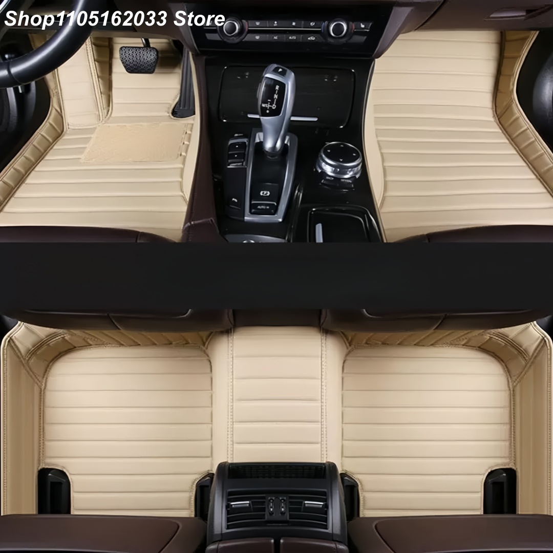 Custom Leather Car Floor Mats  - Interior Design Concept reseña y precio